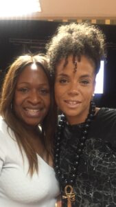 Angie Greaves and Ms Dynamite