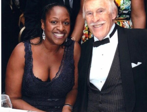 Angie Greaves and Bruce Forsyth