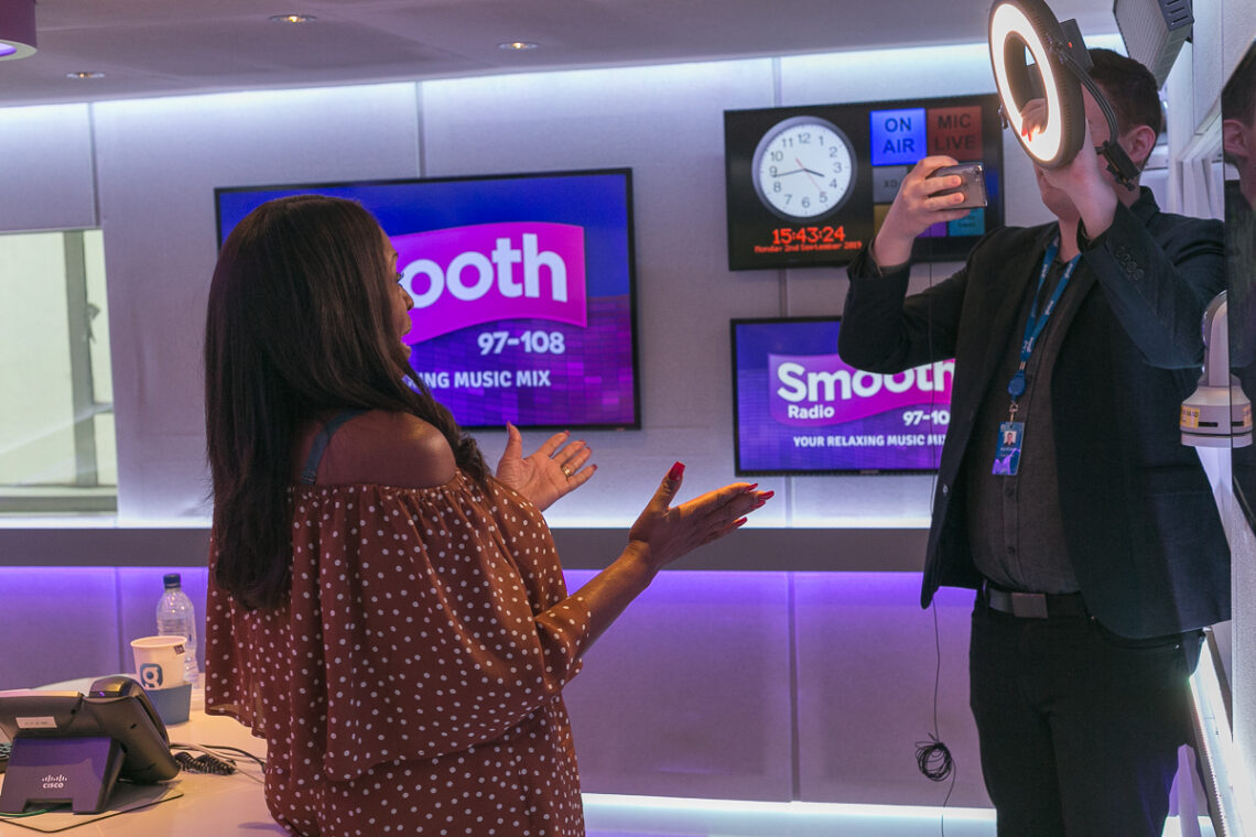 My First Day At Smooth Radio – Angie Greaves